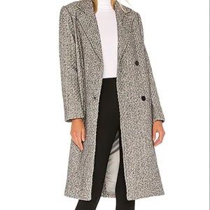 Majorelle Dorset grey coat
